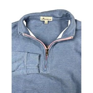 READ— Peter millar‎ womens jacket quarter zip blue small